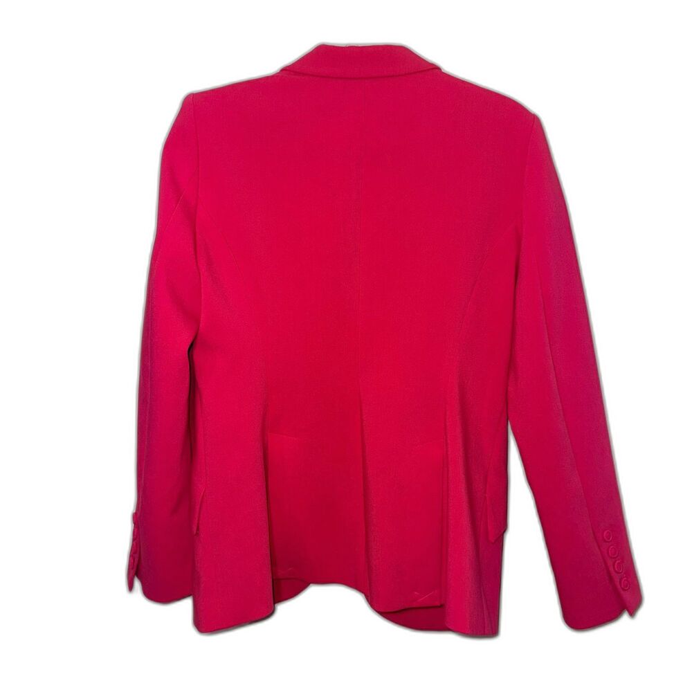 White House Black Market WHBM Editor Blazer - Hot Pink 10 - Picture 5 of 7